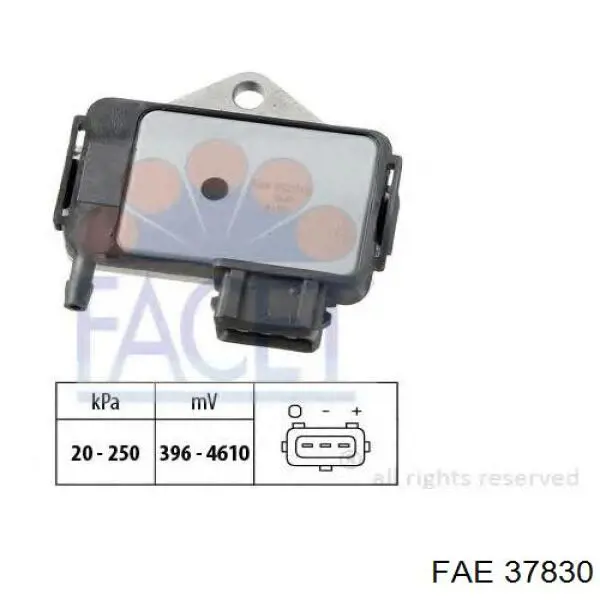 Comprar 38090 FAE Sensor de temperatura del refrigerante, salpicadero