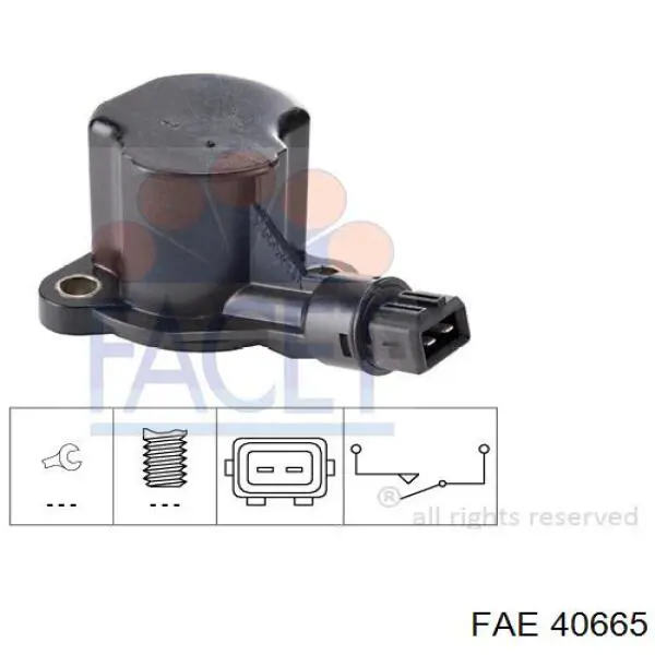 Comprar 40665 FAE Sensor de marcha atrás