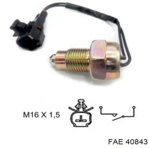 40843 FAE Interruptor de marcha atras