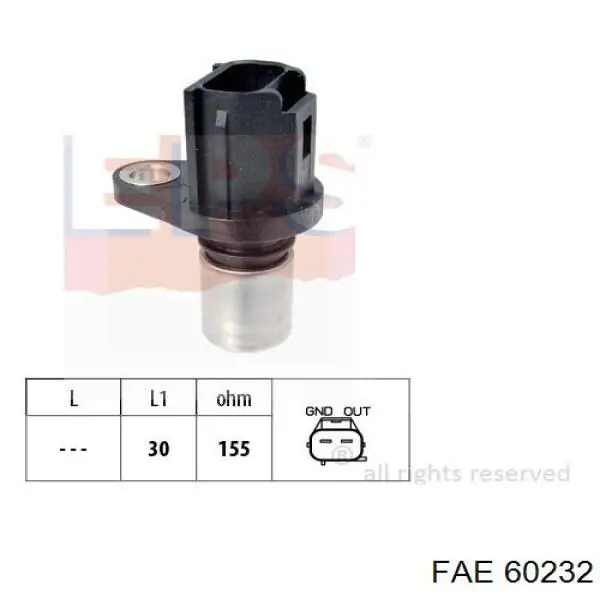 60232 FAE sensor de detonacion