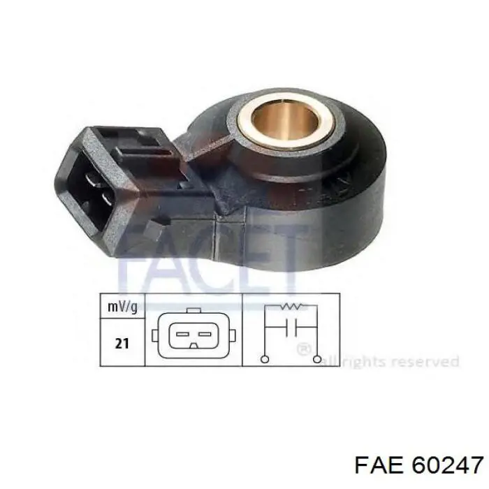 Sensor de detonacion 550946 ERA