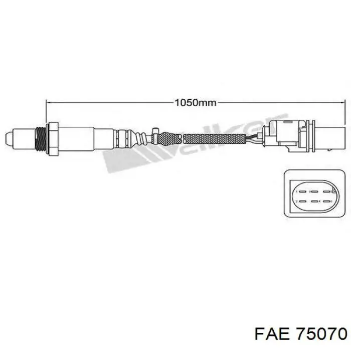Comprar 281004107 Bosch Sensor de oxígeno previo al catalizador