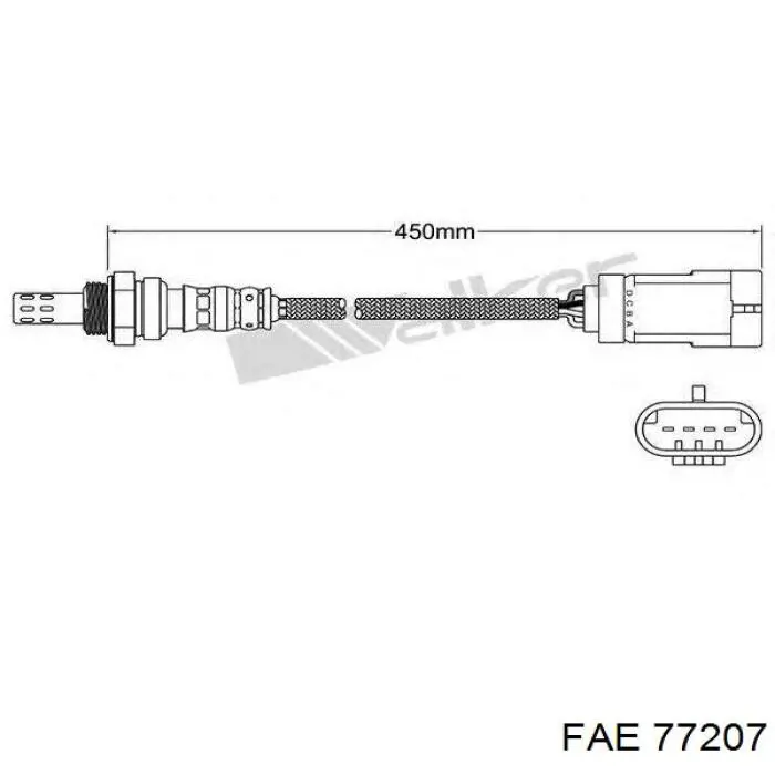 Sensor de oxígeno FAE 77207