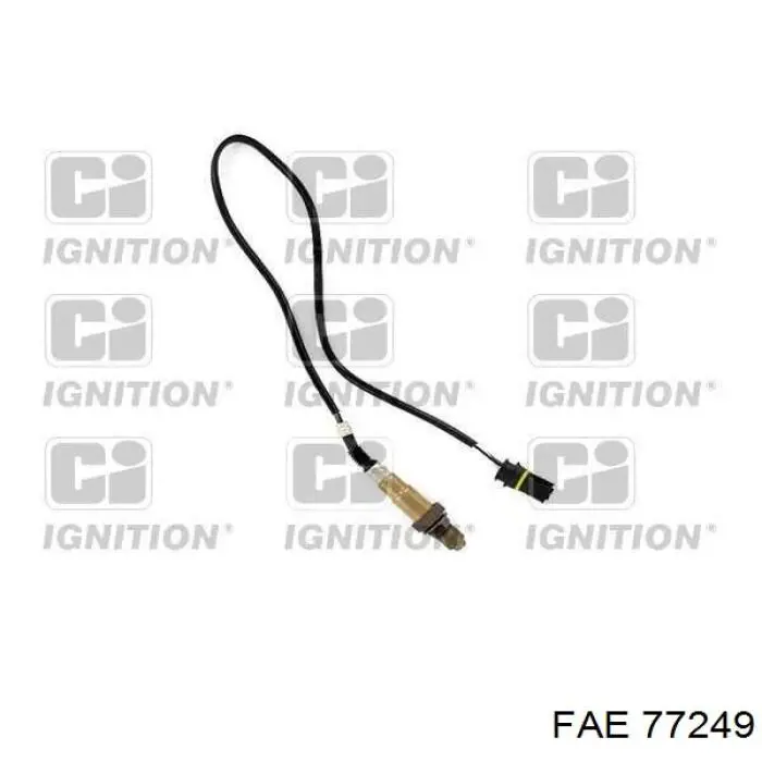 Sonda lambda, sensor de oxígeno antes del catalizador derecho 77249 FAE