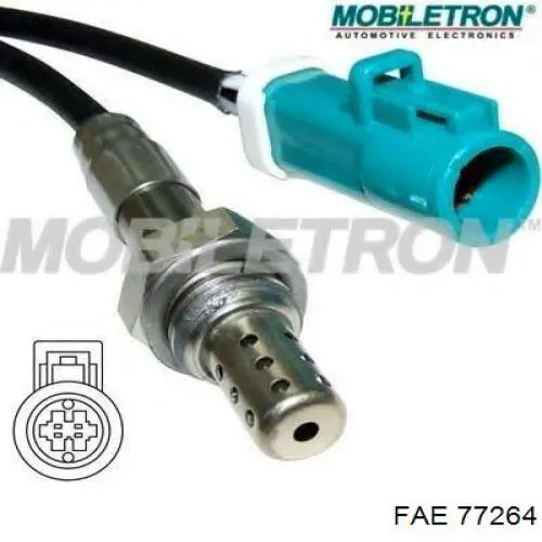 Sonda lambda de oxígeno posterior al catalizador FAE 77264 precio, desde 77,25 EUR