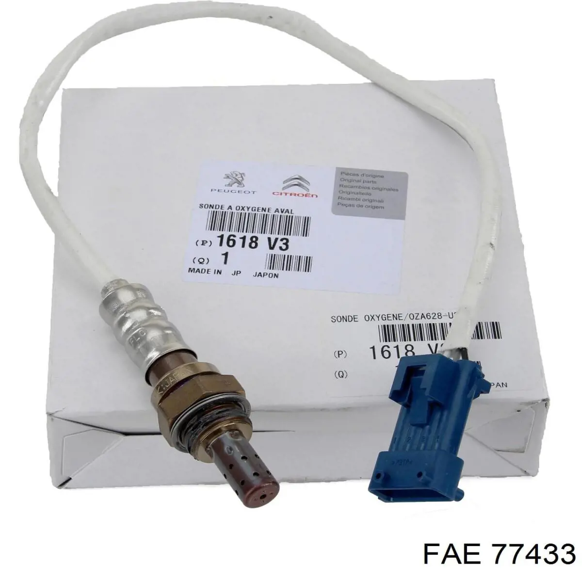 77433 FAE sonda lambda sensor de oxigeno post catalizador
