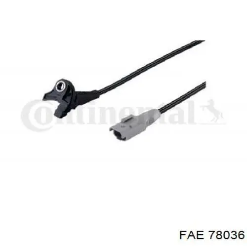 Sensor ABS de rueda delantera FAE 78036 precio, desde 20,48 EUR
