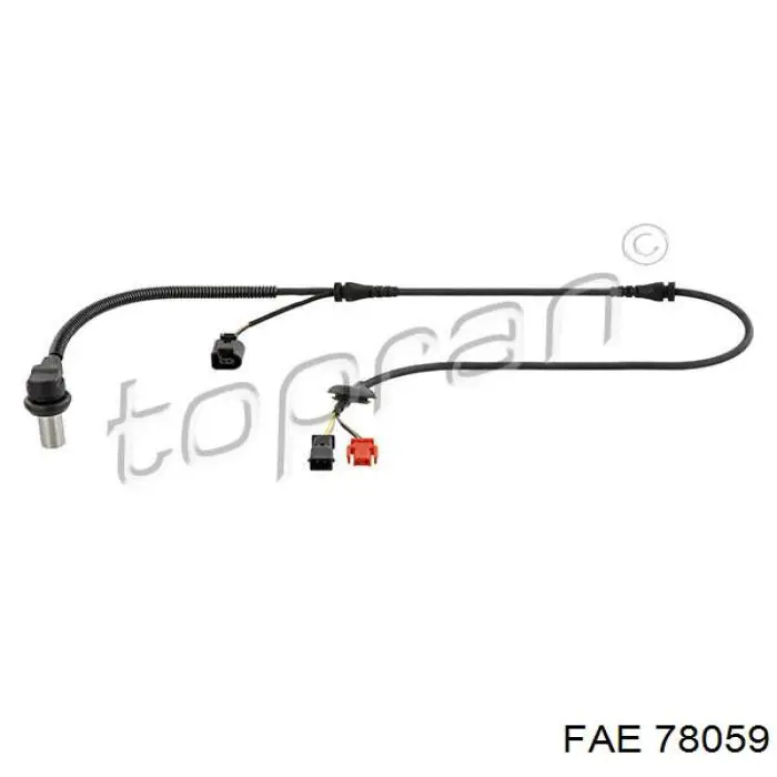 Comprar 78059 FAE Sensor revoluciones de la rueda, delantero