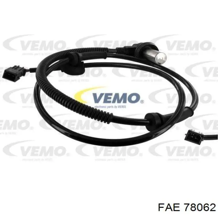 Sensor ABS delantero FAE 78062