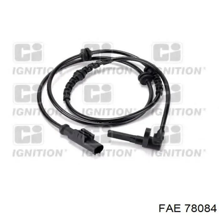 Sensor ABS delantero FAE 78084