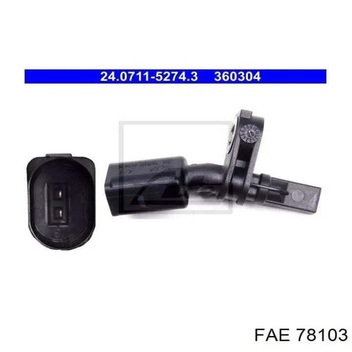78103 FAE sensor abs delantero derecho