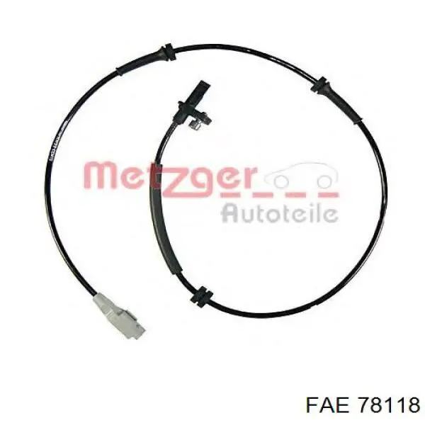 Sensor ABS trasero 78118 FAE