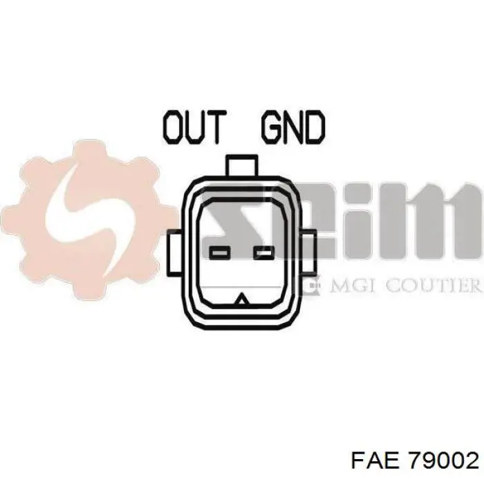 Sensor de cigüeñal 6PU009146761 HELLA