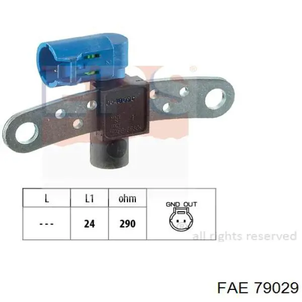 79029 FAE sensor de posición del cigüeñal