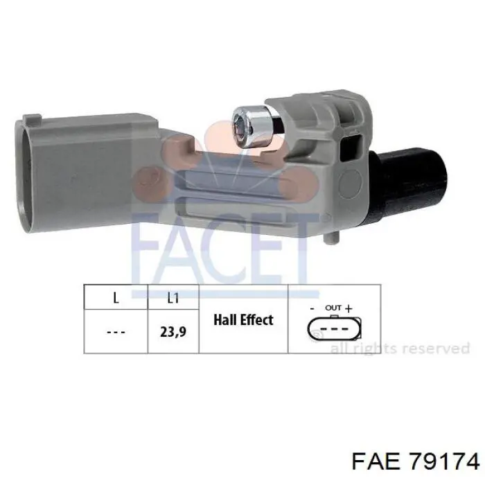 Generador de impulsos, cigüeñal  FAE 79174 precio, desde 59,00 USD