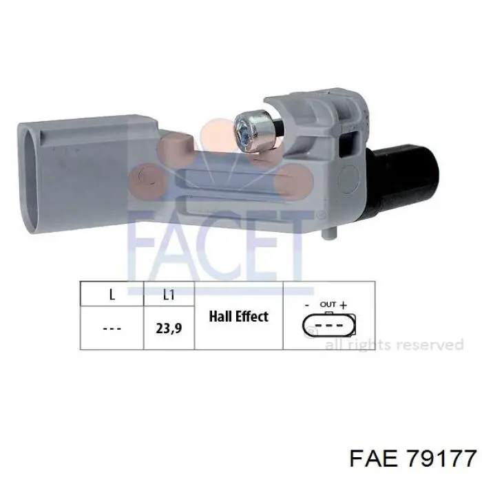 Comprar 79177 FAE Sensor de cigüeñal