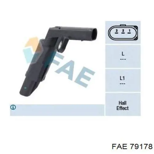 Comprar 79178 FAE Sensor de cigüeñal