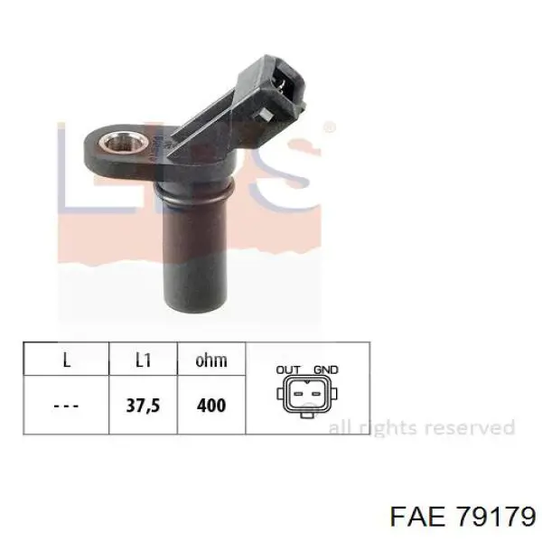 Comprar 79179 FAE Sensor de cigüeñal