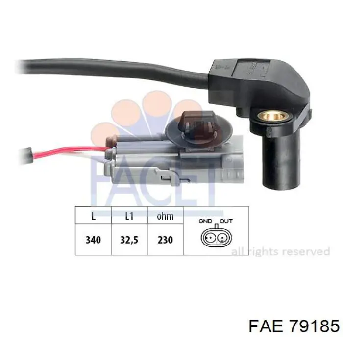 Generador de impulsos, cigüeñal  FAE 79185 precio, desde 31,47 EUR