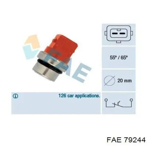 Generador de impulsos, cigüeñal  FAE 79244 precio, desde 47,17 EUR
