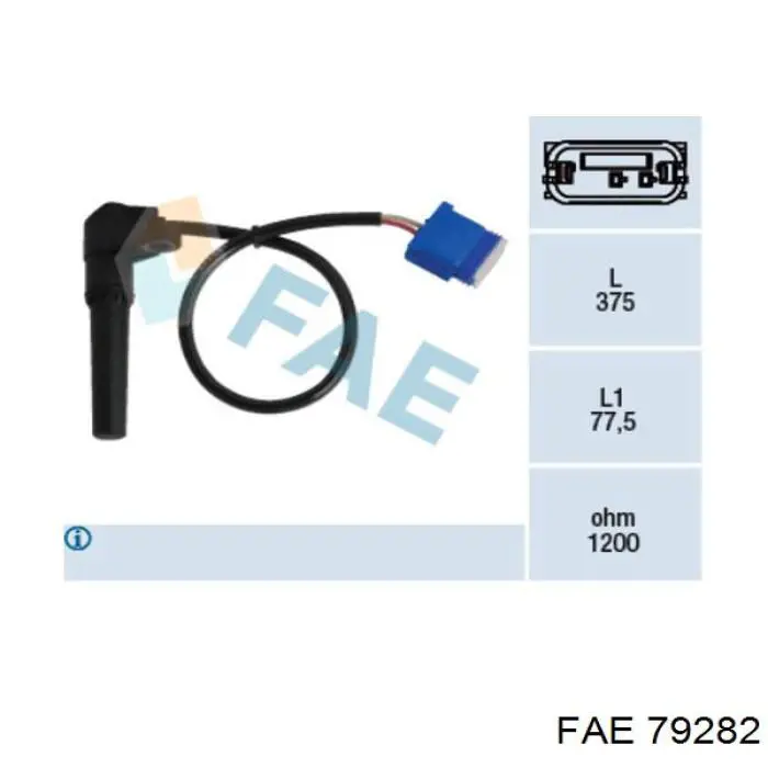 Comprar 79282 FAE Sensor de velocidad de rueda