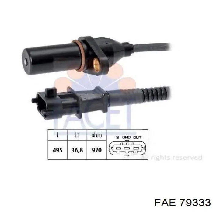 Generador de impulsos, cigüeñal  FAE 79333 precio, desde 23,69 EUR