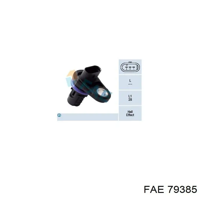 Comprar 79385 FAE Sensor de posición del árbol de levas