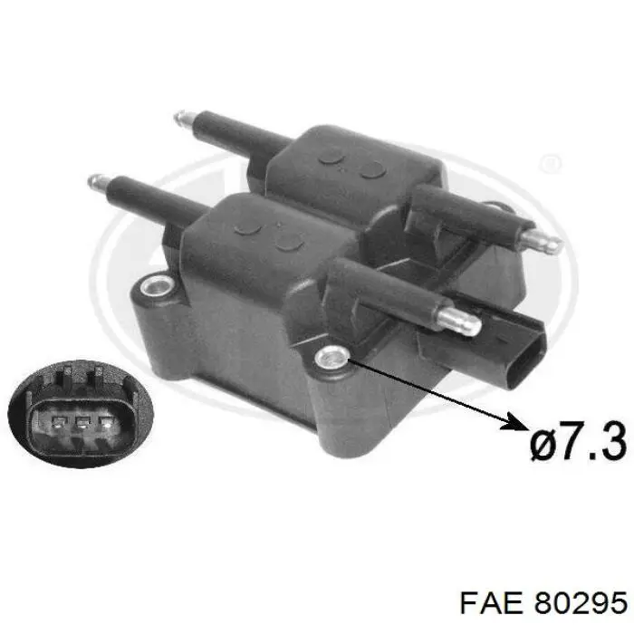 80295 FAE Bobina de ignición