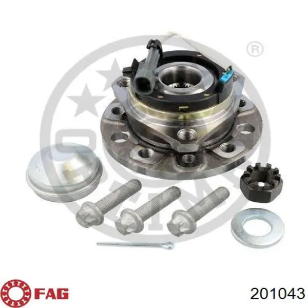 Cubo de rueda trasero 5010439770 Renault (RVI)