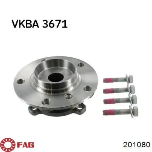 Cojinete interno del cubo de la rueda delantera DAF 45 