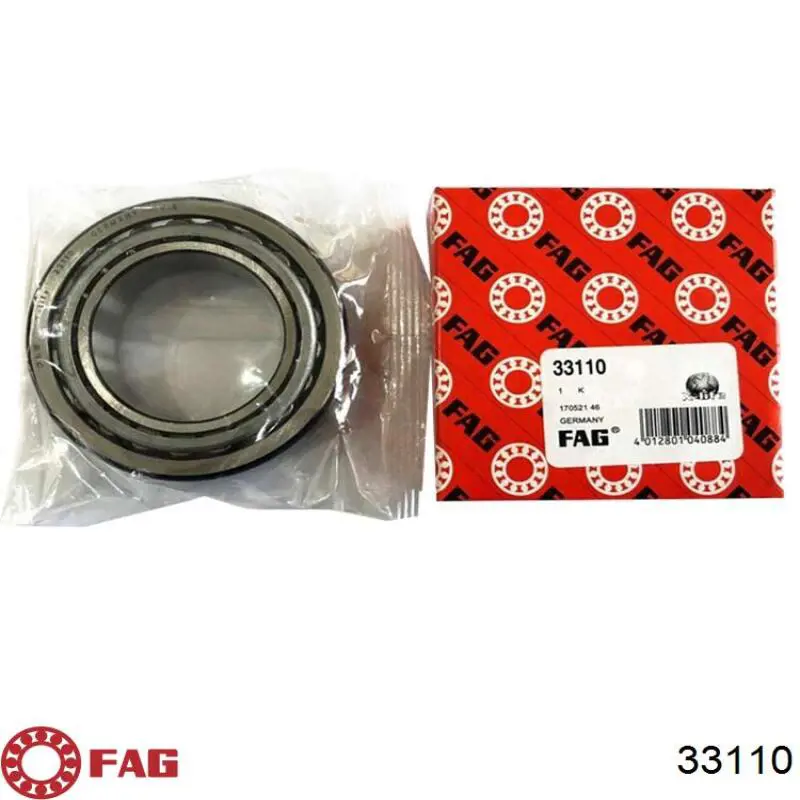 Cojinete interno del cubo de rueda delantera NSK HR33110J precio, desde 47,62 EUR