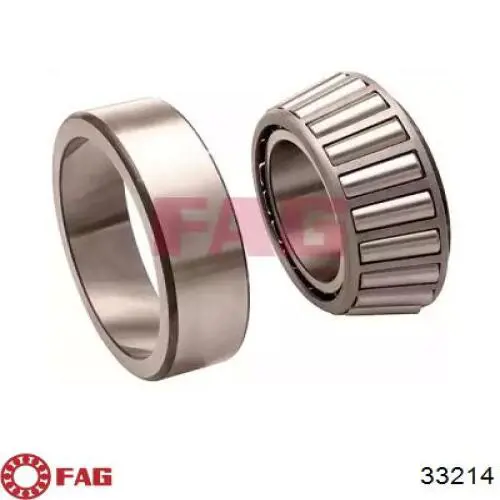 Cojinete interno del cubo de rueda delantera FAG 33214 precio, desde 43,37 EUR