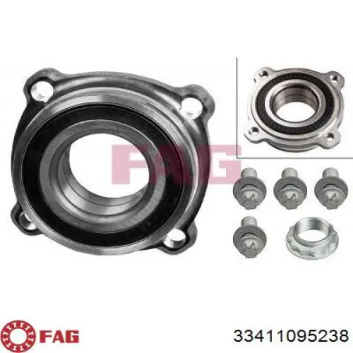 Cojinete de rueda trasero BMW 5 E61