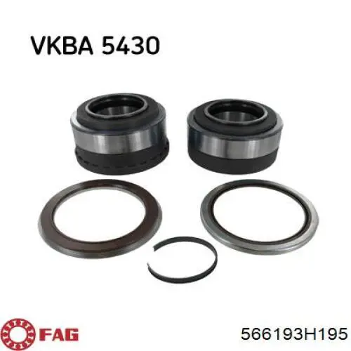 Comprar 566193H195 FAG Cojinete de rueda delantero