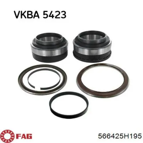 Cojinete de rueda 7420518661 Renault (RVI)