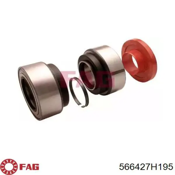 Kit de reparación de maza trasera FAG 566427H195 precio, desde 191,78 EUR