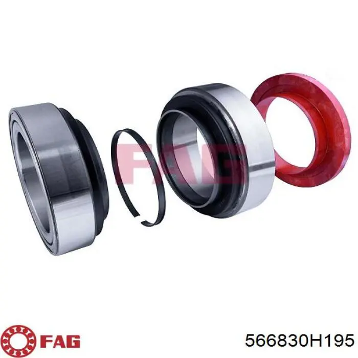 Cojinete de rueda delantero FAG 566830H195 precio, desde 242,53 EUR