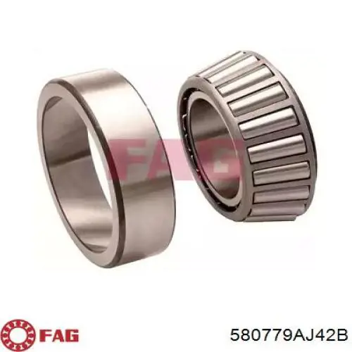 Cojinete de cubo delantero FAG 580779AJ42B precio, desde 40,01 EUR