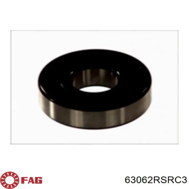 Cojinete, palier, eje trasero FAG 63062RSRC3