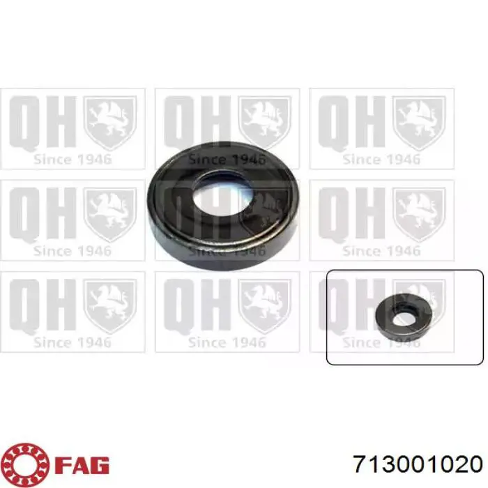 Rodamiento amortiguador delantero FAG 713001020