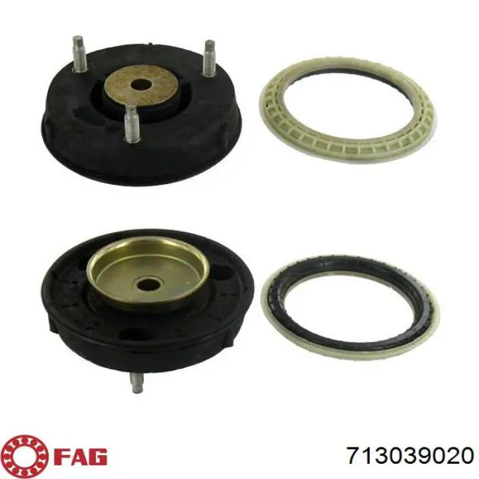 Rodamiento de soporte del amortiguador delantero 713039020 FAG