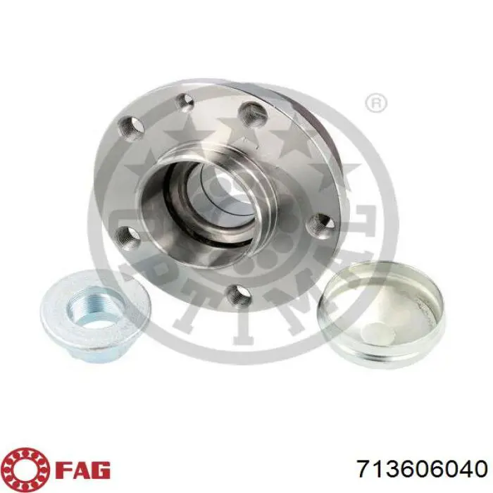 HBK512102 Open Parts Rodamiento de rueda trasera