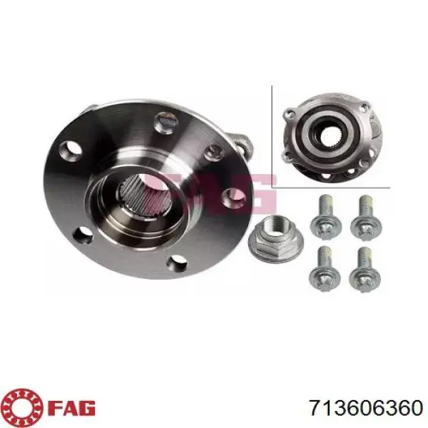 Comprar 713606360 FAG Bujes de ruedas