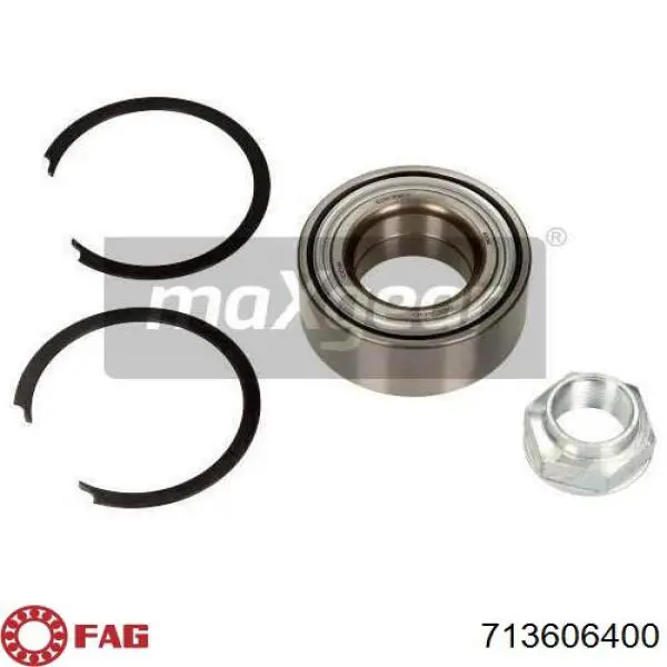 Cojinete de rueda delantero 1637949080 Peugeot/Citroen