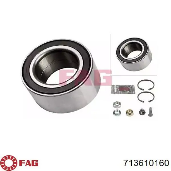 Cojinete de cubo delantero/trasero 7703066047 Renault (RVI)