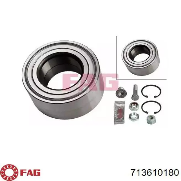 Rodamiento de rueda delantero FAG 713610180
