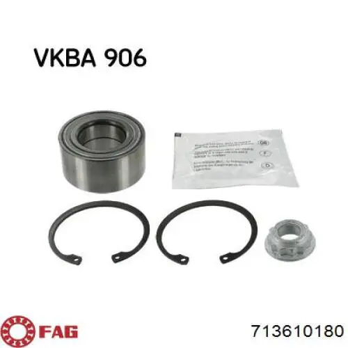 Cojinete de rueda delantero GB12136R01 SNR