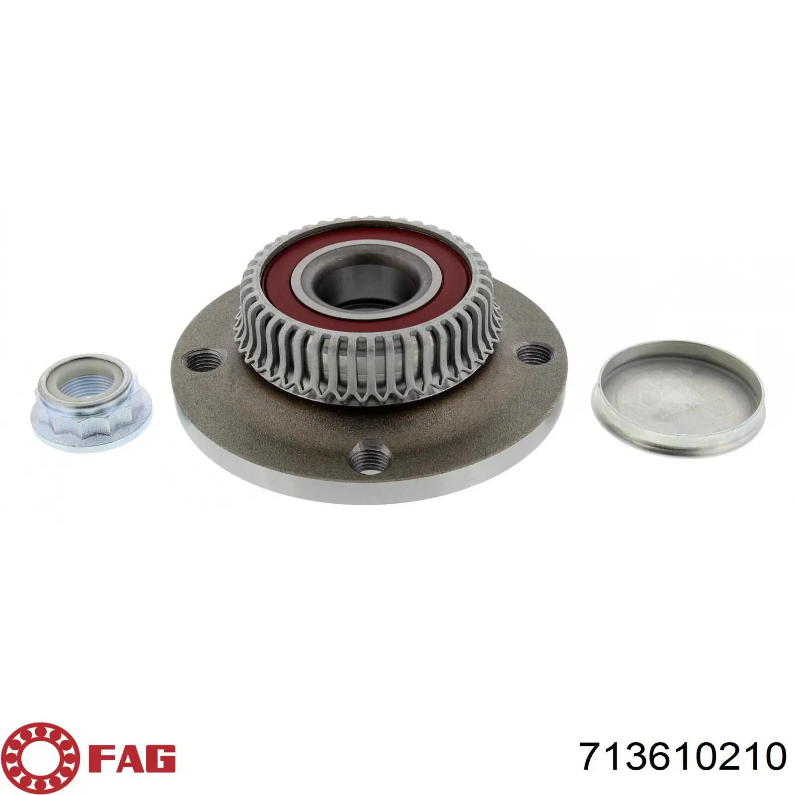 Cubo de rueda trasero KWD1076 Dayco