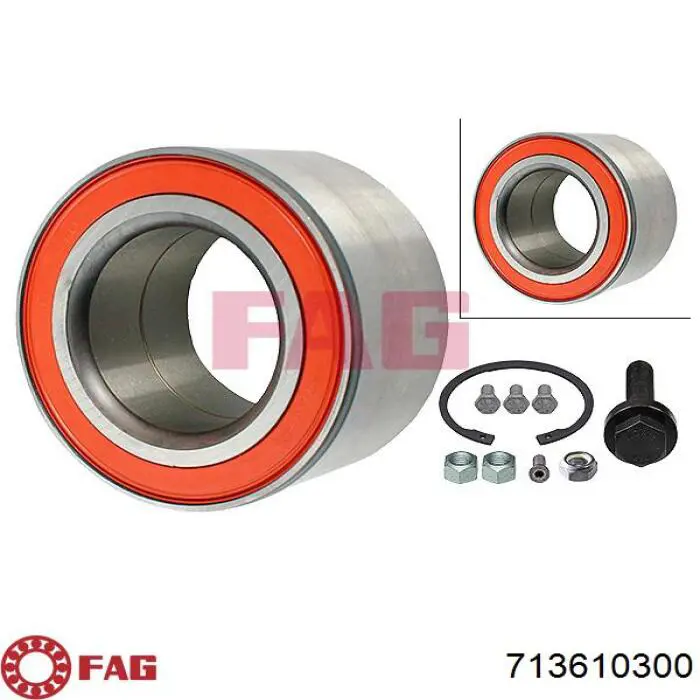 Cojinete de rueda delantero FAG 713610300 precio, desde 32,61 EUR