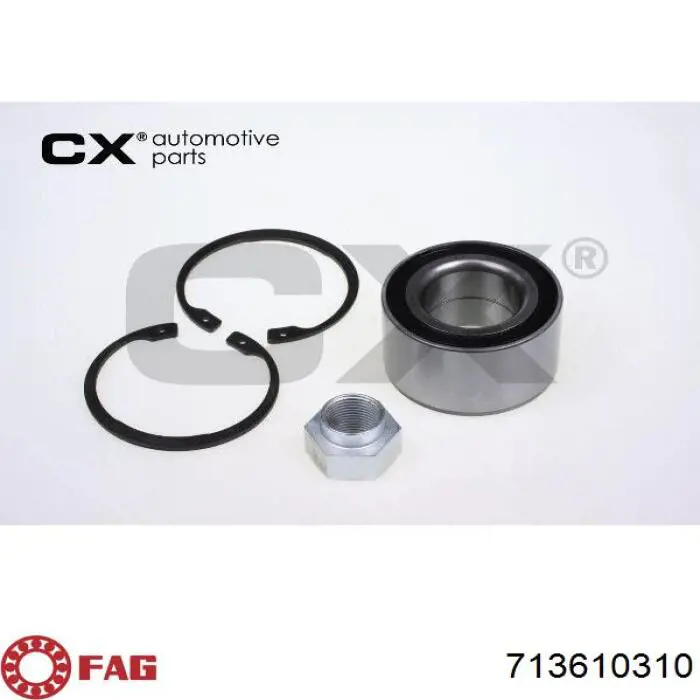 Cojinete de rueda delantero 713610310 FAG